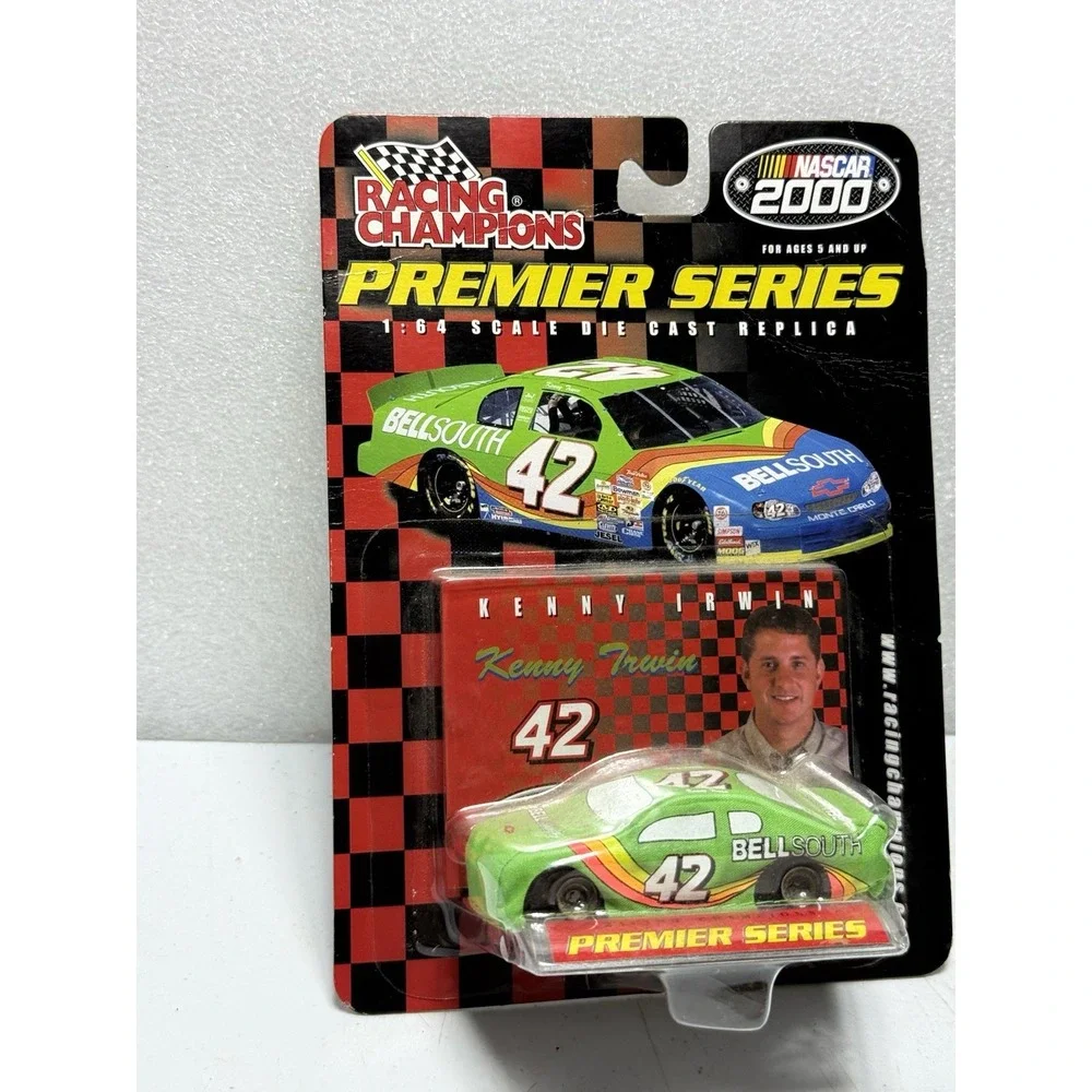 2000 RACING CHAMPIONS  #42 KENNY IRWIN BELLSOUTH PREMIER SERIES 1/64 DIECAST CAR